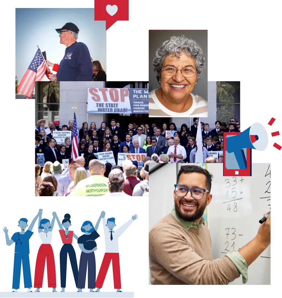 We bring diverse constituencies together.