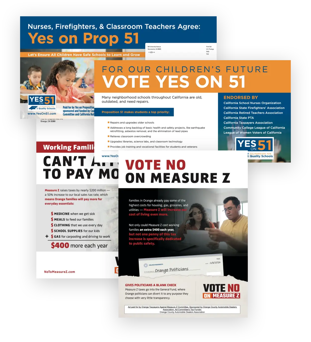 We are expert at direct mail.